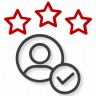 Customer Experience Management Icon Customer Experience Management Icon
