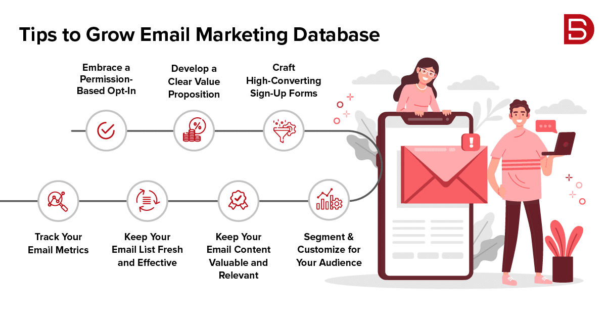 7 Tips to Grow Email Marketing Database