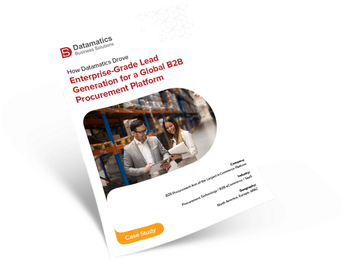 How DBSL Delivered 112,091 Qualified Enterprise Leads for a Global B2B Procurement Platform with 100% Validation Accuracy